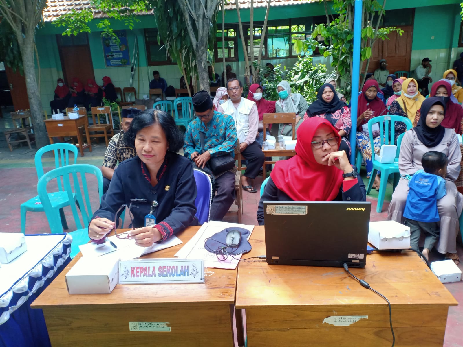 Sosialisasi Program Sekolah Dan Rapat Pleno Komite Smp Negeri 1 Karas